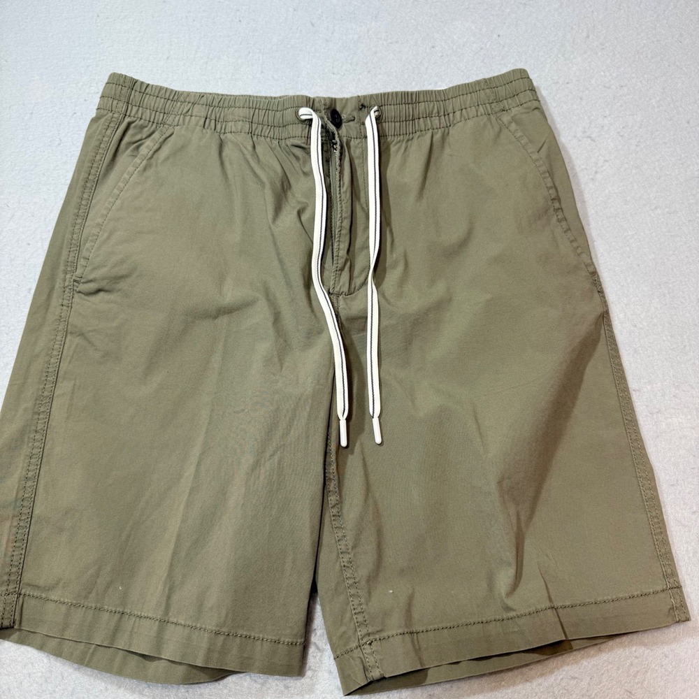 Men's Khaki Drawstring Shorts